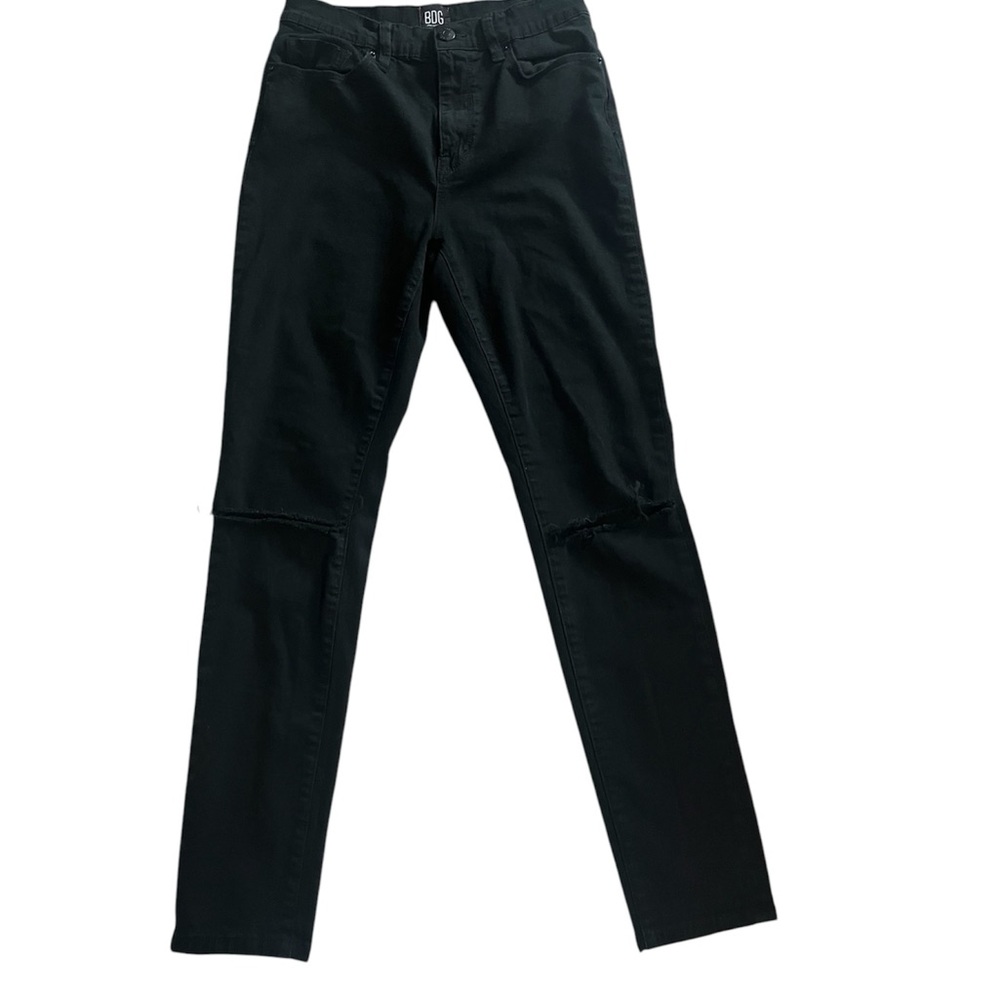BDG Women’s “Twig” High Rise Distressed Skinny Black Jeans - Picture 5 of 8